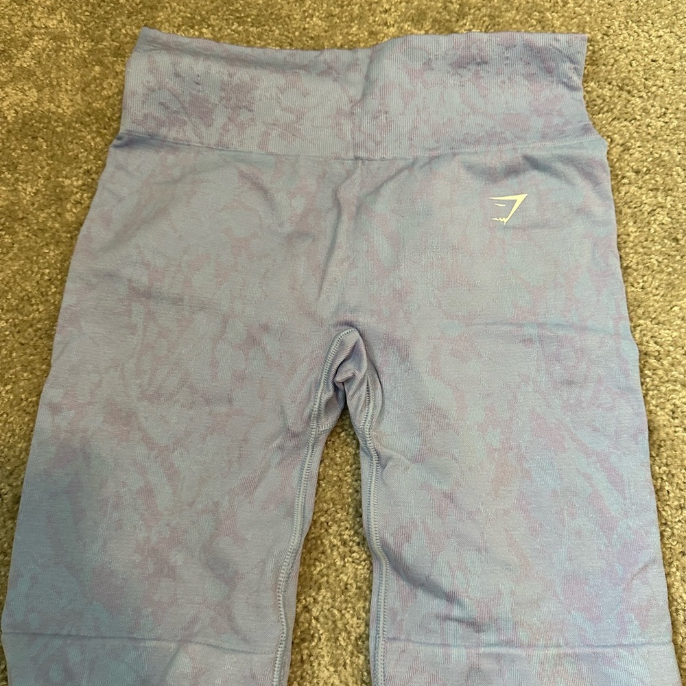 GYMSHARK biker shorts.